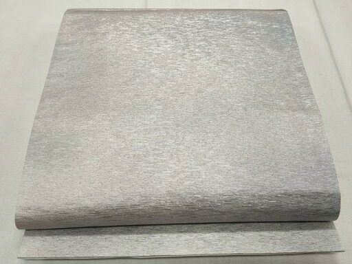 平和屋着物◎全通柄袋帯 霞文 銀糸 正絹 逸品 CAAS4085qe 平和屋着物◎全通柄袋帯 霞文 銀糸 正絹 逸品 CAAS4085qe