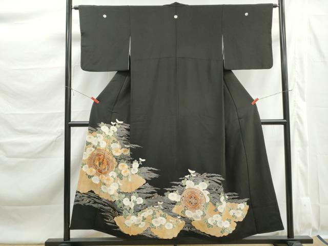 楽天市場】黒留袖 正絹 金 鳳凰の通販