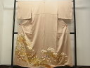 平和屋着物■豪華色留袖 駒刺繍 御所車人物花文 金彩 逸品 CAAF2040vf