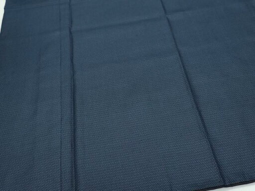 平和屋着物●男性 お召 アンサンブル 100亀甲 正絹 逸品 CAAR8136vf