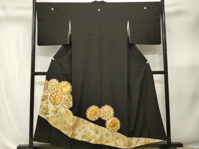 楽天市場】黒留袖 正絹 金 鳳凰の通販