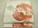 平和屋着物◎六通柄袋帯 向かい鳥花文 金糸 逸品 CAAH5732in