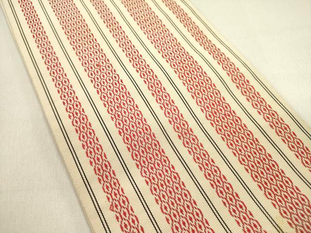 平和屋着物●本場筑前博多織　半幅帯　辻が花　間道　正絹　逸品　DABB4107ps 楽天市場】博多織 半幅帯 中古の通販