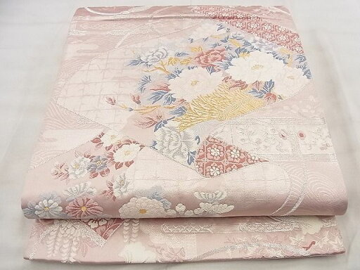 平和屋着物◎六通柄袋帯 唐織 慶長華絵巻 金銀糸 逸品 BAAF8716qt 平和屋着物◎六通柄袋帯 唐織 慶長華絵巻 金銀糸 逸品 BAAF8716qt