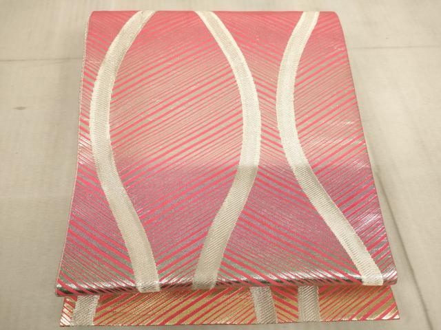 平和屋着物∵子供 全通柄袋帯 立涌文 金銀糸 逸品 AABE2183ja