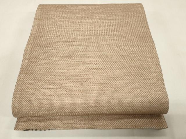 平和屋の平和屋着物●六通柄袋帯　幾何学文　金糸　正絹　逸品　未使用　CABG9510dy｜アングル2
