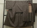 平和屋着物■男性 本場大島紬 アンサンブル 100亀甲 逸品 CAAE5974vf