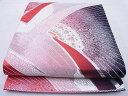 平和屋着物◎全通柄袋帯 唐織 飾花文様 金銀糸 逸品 BAAE8774cm