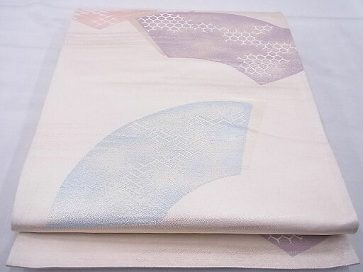 平和屋着物◎六通柄袋帯 地紙重ね 金糸 逸品 BAAE8735cm 平和屋着物◎六通柄袋帯 地紙重ね 金糸 逸品 BAAE8735cm