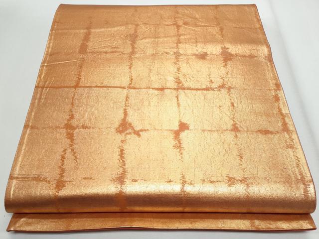 Rakuten - 平和屋着物◎六通柄袋帯 変わり市松文 正絹 逸品 CABG5010fb