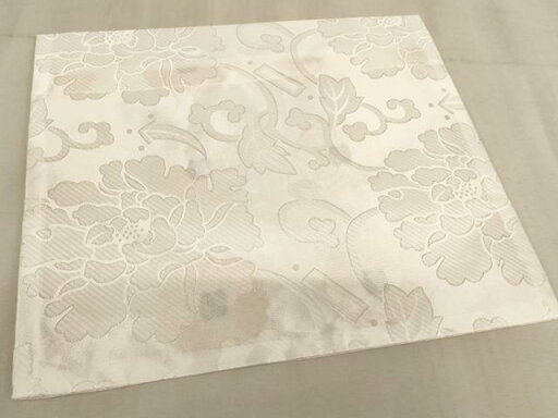 平和屋本店▼夏物 打敷 内敷 菊 金糸 法衣 寺院 仏具 仏教 僧侶 神職 装束 未使用 AAAY2403ja