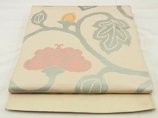 平和屋着物◎全通柄 本袋帯 花唐草文 逸品 BAAE5139xg 平和屋着物◎全通柄 本袋帯 花唐草文 逸品 BAAE5139xg