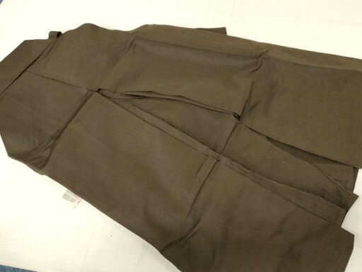 平和屋着物●男性 馬乗り袴 縞 正絹 逸品 AAAW5223br