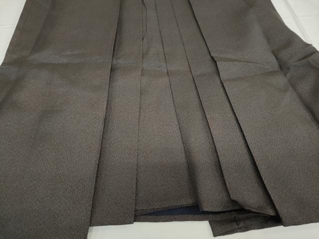 平和屋着物●男性　馬乗り袴　霞文　正絹　逸品　DAAW5290ud