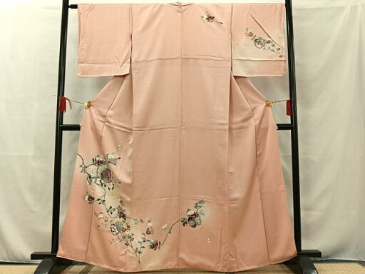 平和屋着物■訪問着 花鼓文 暈し染め 金彩 正絹 逸品 AAAS1319jh 平和屋着物■訪問着 花鼓文 暈し染め 金彩 正絹 逸品 AAAS1319jh