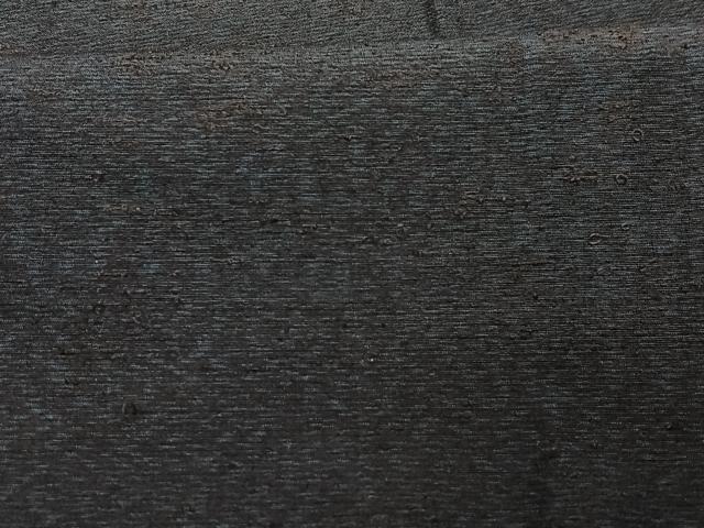 平和屋着物■男性　紬　藍鉄色　正絹　逸品　CABC7295xe