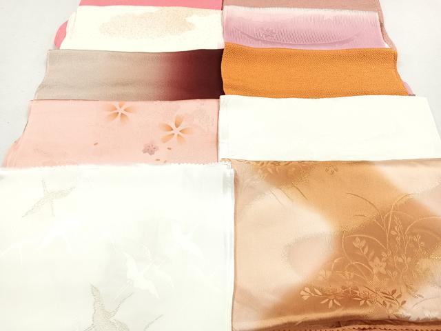 平和屋着物★和装小物 上質な帯揚げ 10枚セット 逸品 CAAM3169xi