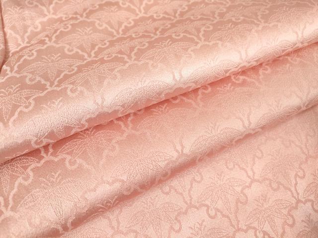 平和屋着物●上質な色無地　花青海波地紋　虹色　正絹　逸品　DABA4104az