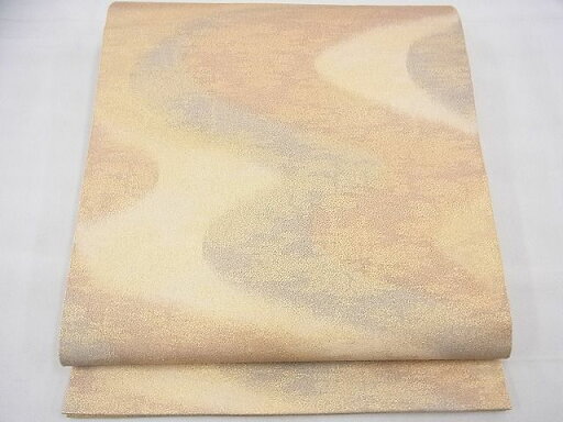 平和屋着物◎全通柄袋帯 砂子綴れ 浜松 金糸 逸品 BAAE3974fk 平和屋着物◎全通柄袋帯 砂子綴れ 浜松 金糸 逸品 BAAE3974fk