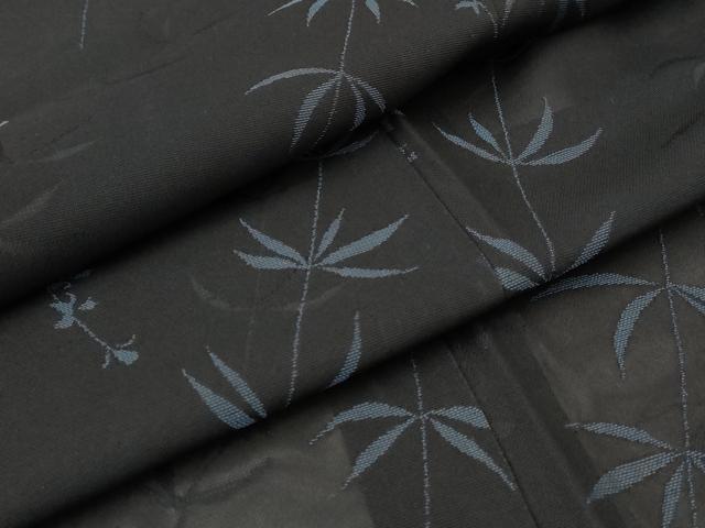 平和屋着物＊夏物　小紋　紗　草花文　正絹　逸品　AAAX6741st(4)