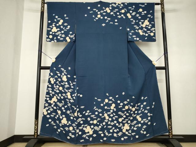 平和屋着物●訪問着　宝尽くし　金彩　高島屋扱い　正絹　逸品　未使用　AABJ6768ck