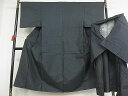 平和屋着物■男性 本場大島紬 アンサンブル 亀甲柄 正絹 逸品 AAAJ5269Aja