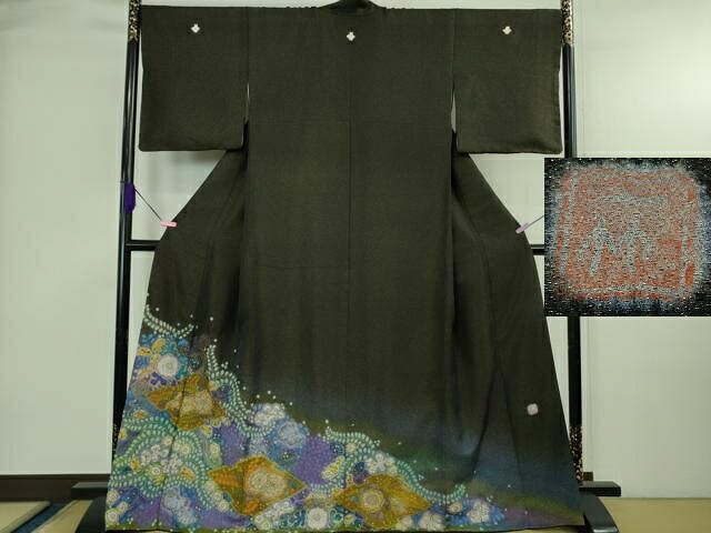 平和屋本店■最高級 初代 久保田一竹 辻が花9個 訪問着・長襦袢セット 暈し染め 金通し地 やまと金ラベル 共箱・反端付き 逸品DZAA9050kh5 楽天市場】平和屋本店○最高級 初代 久保田一竹 幻の辻が花 辻が花88個