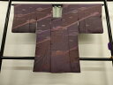 平和屋着物■道行コート 抽象文 ロング丈 正絹 逸品 CAAL4387dy