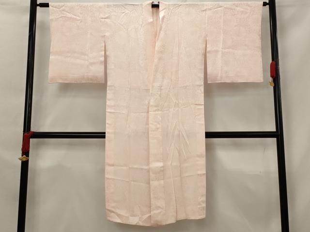 平和屋着物■長襦袢　無双仕立て　花地紋　正絹　逸品　AABG6750st