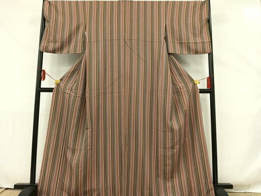平和屋着物■上質な小紋 間道 正絹 逸品 AAAR6856jh 平和屋着物■上質な小紋 間道 正絹 逸品 AAAR6856jh