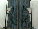 平和屋着物■上質な紬 縞 正絹 逸品 AAAS1300jh