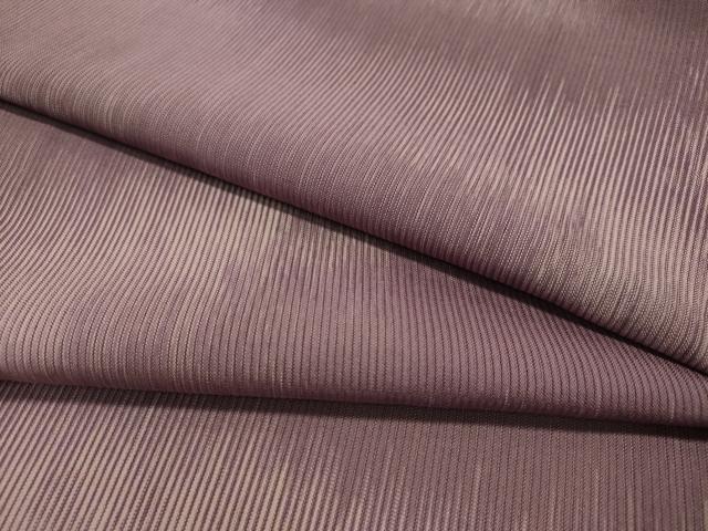 平和屋着物＊夏物 小紋 縦絽 霞文 正絹 逸品 CAAU5569vp