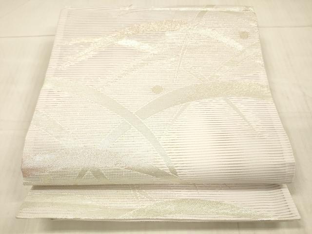 Rakuten - 平和屋着物＊夏物　六通柄　京袋帯　露草文　金銀糸　DAAX5582cm