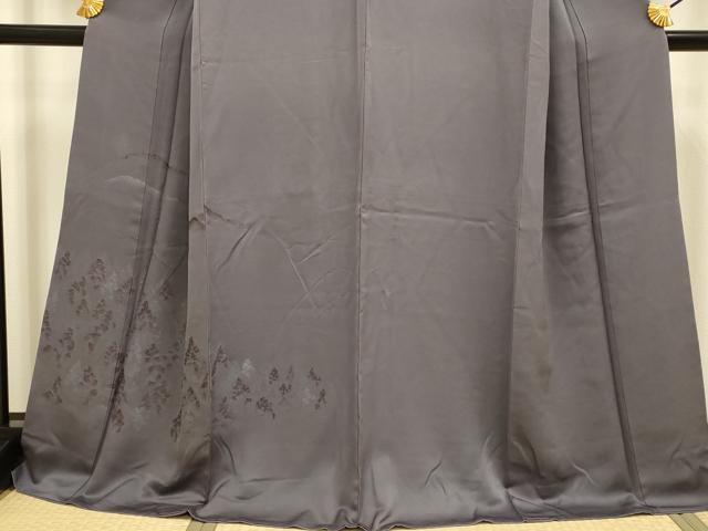 平和屋着物■訪問着　地紋起こし　遠山樹林文　ロング丈　正絹　逸品　DAAZ5408du 3