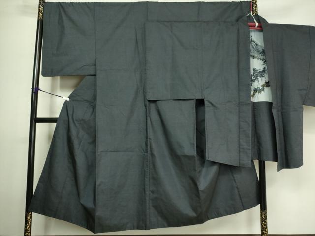 平和屋着物■男性 本場大島紬 アンサンブル 120亀甲 総詰め 正絹 逸品 DAAO6155we