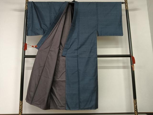 平和屋着物●男性　本場大島紬　アンサンブル　100亀甲　総詰め　正絹　逸品　AAAR7103zg