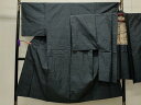 平和屋着物■男性 本場大島紬 アンサンブル 総絣 正絹 逸品 CAAK5395ut