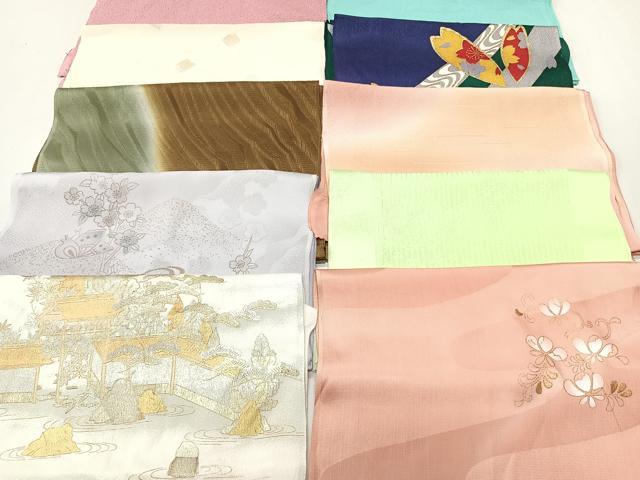 ■■■　商品詳細　■■■ 【正絹】 状態は特に目立ったシミ汚れなどもなく大変良い状態です。 大変上質な極上の逸品になります。 お安く出品致しますので、 ■■■　注意事項　■■■ ■モニター発色の具合により色合いが異なる場合がございます。 ■寸法は多少の誤差が生じる場合がございますのでご了承ください。 ■縫込みの長さが左右非対称の場合は短い部分を記載しております。 左右非対称であってもご返品・お値引き等の保証は出来かねますので、ご了承の上ご購入をお願い致します。 ■シミ等のチェックには注意を払っておりますが、見落としがある場合もございますし、個人の見解も様々ですので神経質な方のご購入はお控えください。 ■箪笥に入っておりました着物や帯なので畳みシワや匂いがあるものもございます。 ■お休みは基本的に土日祝となりますが、その他臨時でお休みする場合がございますのでご了承ください。 ■商品の発送は平日のみの発送となります。 ■夜間と土曜、日曜日はお問い合わせの回答が遅れる場合がございます。 ■当店では、お直し、紋入れ、お手入れ等は承っておりません。 ■生地の状態（ヤケ、経年劣化等）によってはサイズ直しが出来ない場合がございます。 その点もどうかご了承のうえ、ご購入をお願いいたします。 ■弊社で取り扱う商品は一点ものにつき、時期や在庫状況に応じて金額が変更となる場合がございます。 ■検針は行っておりません。予めご了承いただきますようお願いいたします。 ■【洗える着物】と記載のある商品におきましては、商品お届け後に洗濯を行ってしまってからのご返品にはご対応しかねます。 念の為、専門店でのお手入れをお願いいたします。 ■着物のサイズ目安は下記を参考ください↓ ＜女性着物＞　お端折り次第で＋5cm　−1cmが着用可能サイズ 　例）身丈170cmの場合、身長160cm〜175cm ＜男性着物＞　身丈＋約25cm〜27cm程が適応身長 　例）身丈155cmの場合、身長180〜182cm