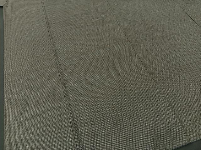 平和屋着物●男性　本場大島紬　アンサンブル　100亀甲　羽裏：唐獅子　正絹　逸品　BAAO8748fw