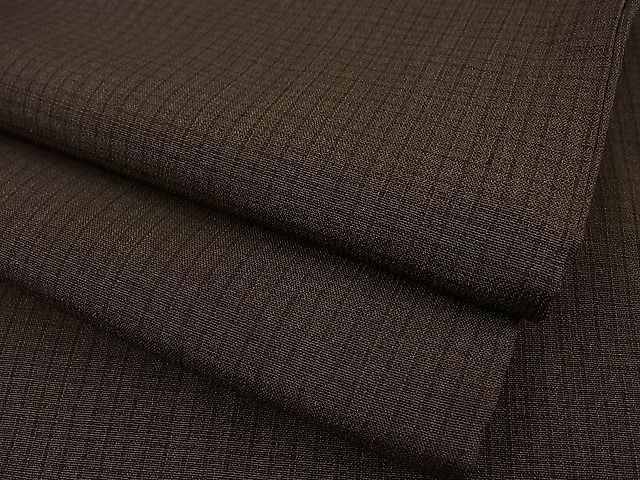 平和屋着物■男性 紬 格子柄 逸品 n-hj5990