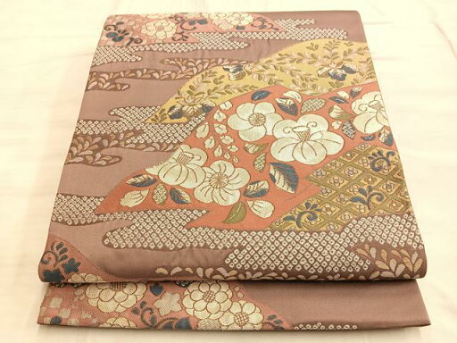 平和屋着物◎六通柄袋帯 辻が花 正絹 逸品 BAAO4008du 平和屋着物◎六通柄袋帯 辻が花 正絹 逸品 BAAO4008du