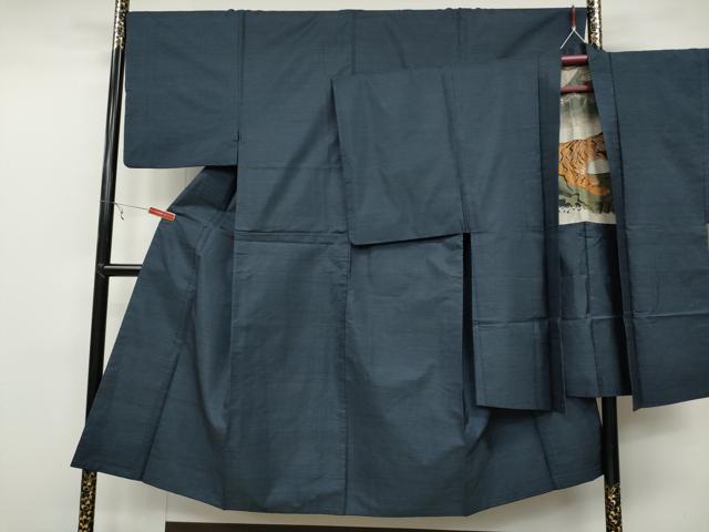 平和屋着物●男性　本場大島紬　アンサンブル　吉祥文　正絹　逸品　CABB6353ut