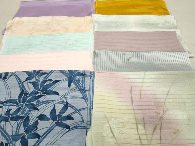 平和屋着物＊夏物　和装小物　帯揚げ10枚　未使用品あり　逸品　DAAP5251by