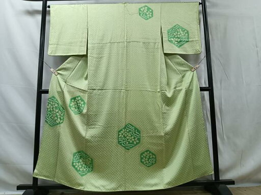 平和屋着物■訪問着 絞り 亀甲花文 正絹 逸品 CAAR3353xe 平和屋着物■訪問着 絞り 亀甲花文 正絹 逸品 CAAR3353xe