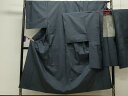 平和屋着物●男性 本場大島紬 アンサンブル 120亀甲 総詰め 正絹 逸品 CAAS0256th