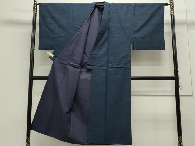 平和屋着物●男性　紬　アンサンブル　吉祥文　正絹　逸品　CAAS0258th