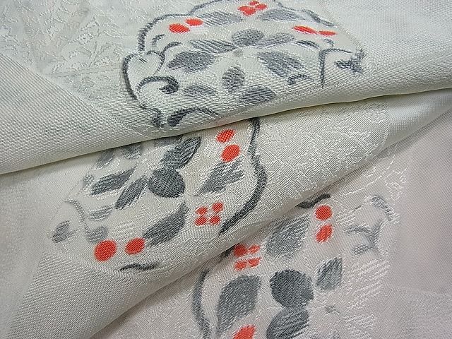平和屋着物■上質な小紋 切嵌花丸文 地紋起こし 逸品 CAAD7217ut