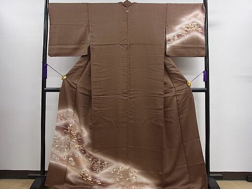 平和屋着物■訪問着 飛鶴吉祥宝尽くし花文 暈し染め 金彩 逸品 CAAD9388ze 平和屋着物■訪問着 飛鶴吉祥宝尽くし花文 暈し染め 金彩 逸品 CAAD9388ze