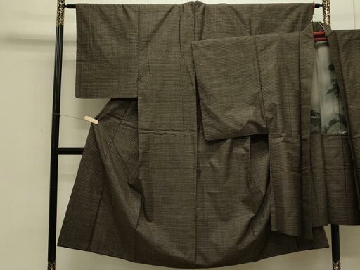 平和屋着物●男性 本場大島紬 アンサンブル 吉祥文 正絹 逸品 CAAS0265th 平和屋着物●男性 本場大島紬 アンサンブル 吉祥文 正絹 逸品 CAAS0265th