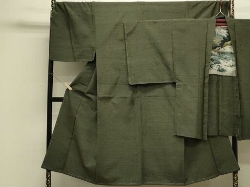平和屋着物●男性 紬 アンサンブル 色無地 千歳茶色 キングサイズ 正絹 逸品 CAAS0271th 平和屋着物●男性 紬 アンサンブル 色無地 千歳茶色 キングサイズ 正絹 逸品 CAAS0271th